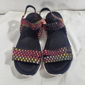 Skechers Counterpart Breeze - Beatbox Womens Sandal Black / Multi US Size 6